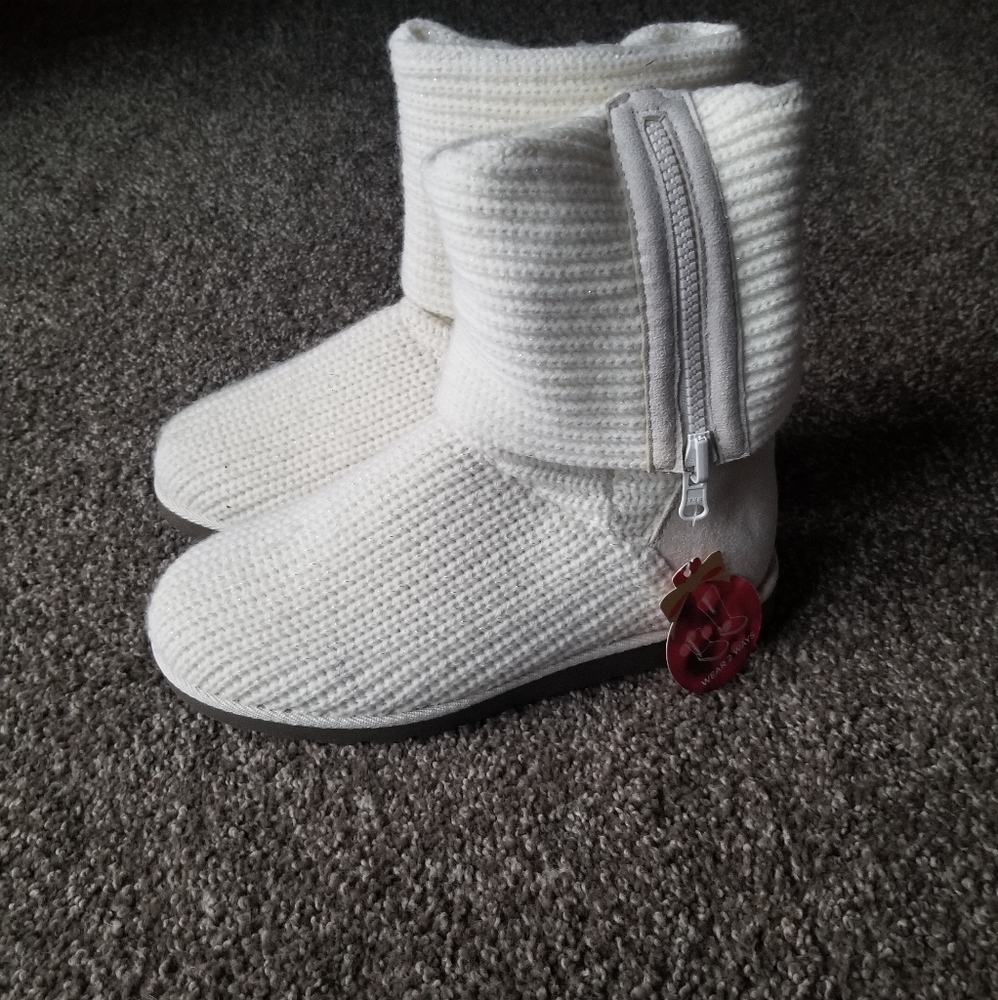 White boots